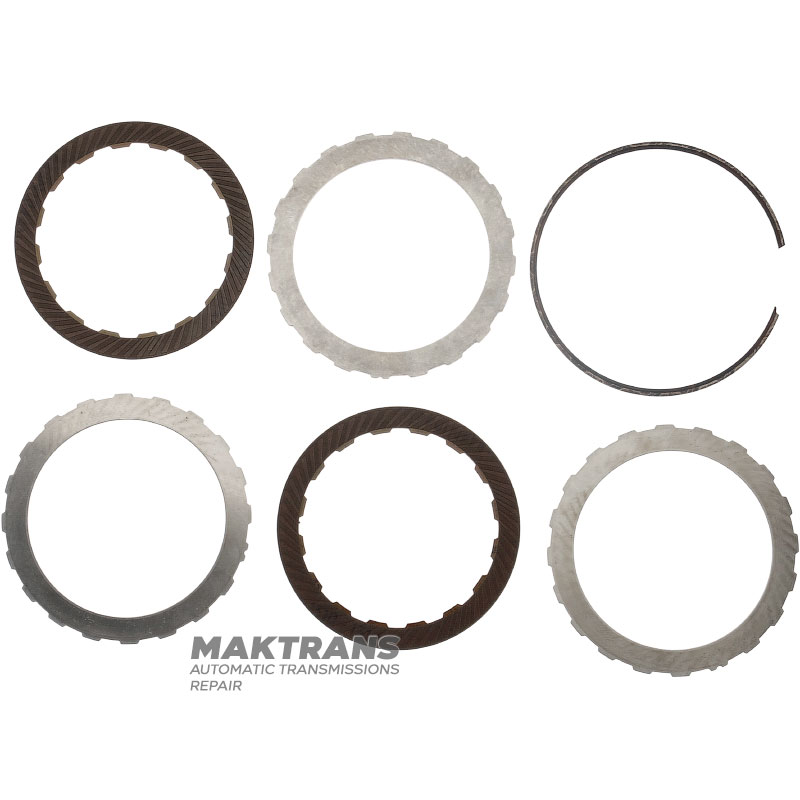 Overdrive-Kupplungstrommel FORD 5R55N, 5R55S, 5R55W, XW4P-7L669-AB - 2 Reibscheiben (Gesamtdicke 11,90 mm)