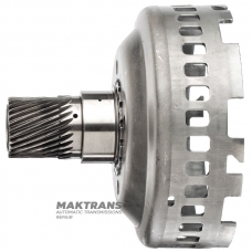Sonnenrad des mittleren und hinteren Planetengetriebes (mit Nadellager auf der Außenseite) FORD 5R55N, 5R55W, 5R55S — 4L2Z-7A019-AA, 27 Zähne (Außen-Ø 39 mm) / 55 Zähne (Außen-Ø 58 mm)