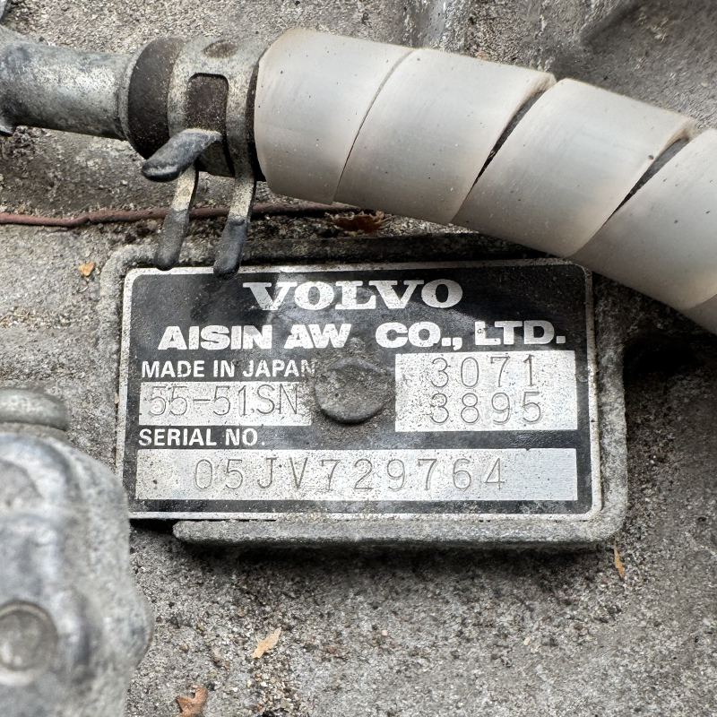 Automatikgetriebebaugruppe (mit Drehmomentwandler 43A240) AW55-51SN 2WD — 30713895 (Volvo V50 2,4 l), mit elektronischer Einheit 30735596