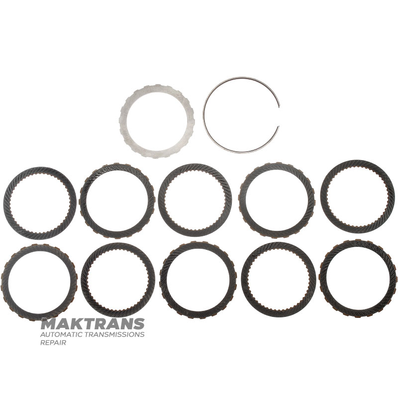 Direktkupplungstrommel FORD 5R55N, 5R55S, 5R55W, 1L2P-7D047-CA - 10 einseitige Reibscheiben (Gesamtdicke 26,15 mm)