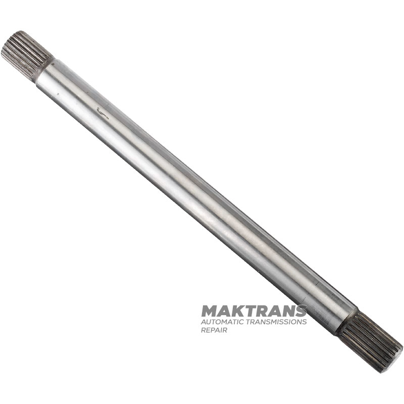 Eingangswelle FORD 5R55N, 5R55S, 5R55W — XW4Z-7017-AA (Wellenlänge 259,70 mm, 21 Zähne (Außen-Ø 18 mm) / 22 Zähne (Außen-Ø 18 mm)