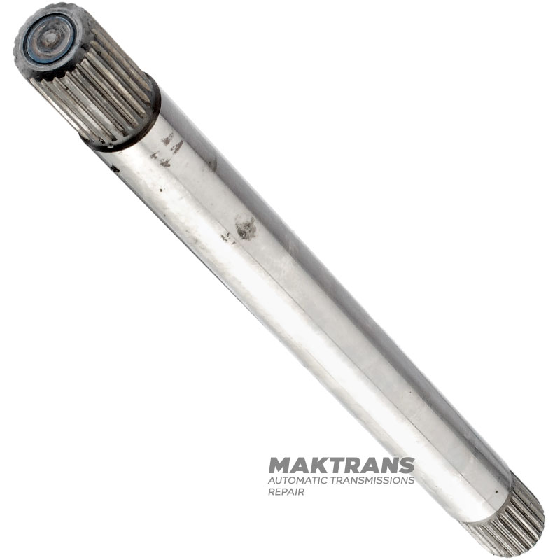 Eingangswelle FORD 5R55N, 5R55S, 5R55W — XW4Z-7017-AA (Wellenlänge 259,70 mm, 21 Zähne (Außen-Ø 18 mm) / 22 Zähne (Außen-Ø 18 mm)