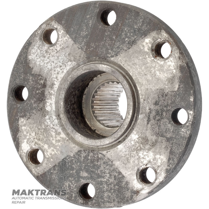 Hinterer Flansch FORD 5R55N, 5R55S, 5R55W - 6 Befestigungslöcher (Abstand zwischen den Mitten 42 mm), 26 Keilwellen