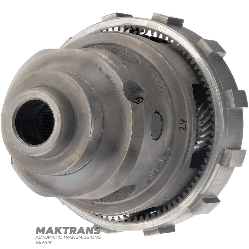 Differential 2WD FORD 8F35 JM5P-7F465-MB — 4 Satelliten (24 Zähne, Außen-Ø 38,20 mm), Sonnenrad 41 Zähne (Außen-Ø 59,60 mm), Tellerrad 89 Zähne