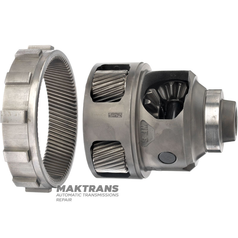 Differential 2WD FORD 8F35 JM5P-7F465-MB — 4 Satelliten (24 Zähne, Außen-Ø 38,20 mm), Sonnenrad 41 Zähne (Außen-Ø 59,60 mm), Tellerrad 89 Zähne