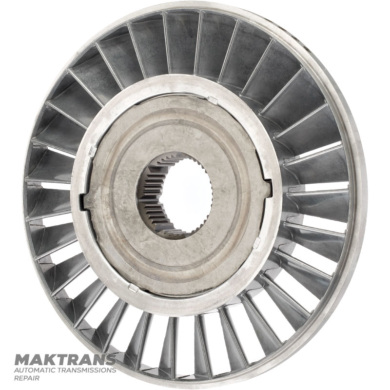 Reaktorrad des Drehmomentwandlers ZF 6HP19, ZF 6HP21 — BMW (2000 - 2013) — 36 Keile auf der Innenseite. Seite