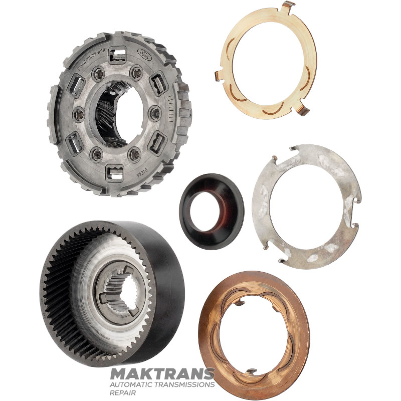 Hinteres Planetengetriebe FORD A4LD, 4R44E, 4R55E, 5R55E, 5R55N, 5R55S, 5R55W, P90GT-7D007-ACR — 6 Satelliten (15 Zähne auf Satelliten, Außen-Ø 24,50 mm), Hohlrad 57 Zähne (Außen-Ø 93,95 mm)
