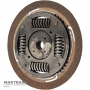 Reibscheibe mit Federdämpfer vom Hydraulikwandler GM 6L45, 6L50 — BMW (2006 - 2013) — (Außen-Ø 220 mm, 27 Zähne auf der Innenseite)