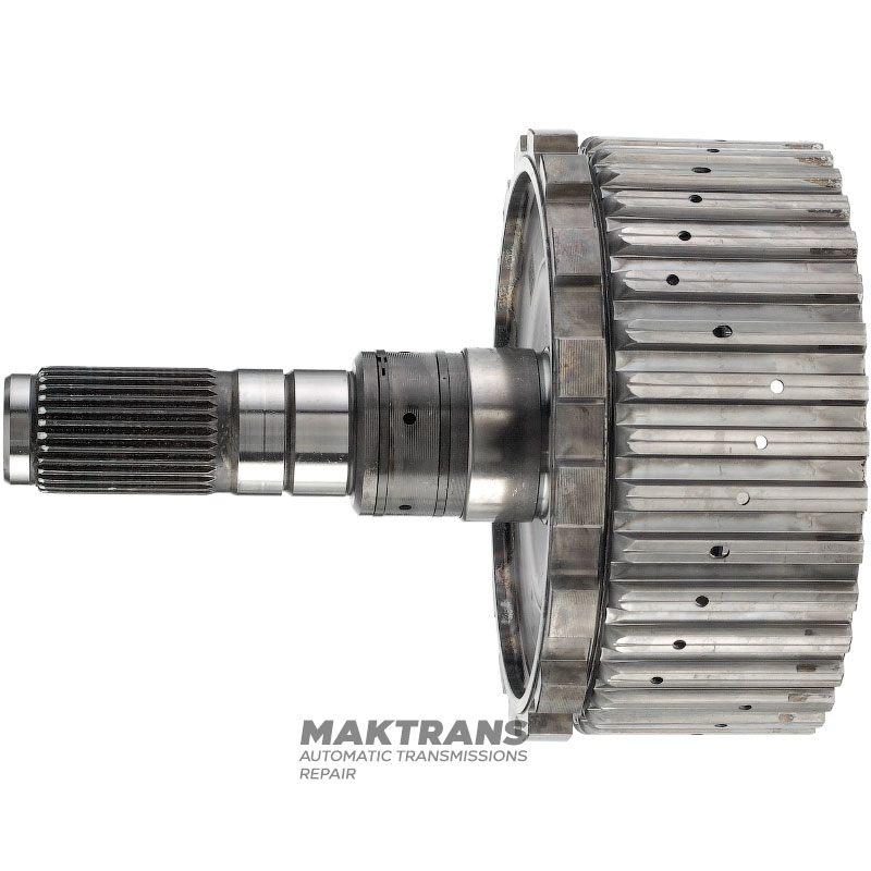 Ausgangswelle, Trommel K27 Kupplung Mercedes-Benz 725.0 AMG A2902701300 - Wellenlänge 135 mm, 30 Zähne (Außen-Ø 31,70 mm), Trommel K27 (7 Reibscheiben)