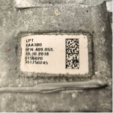 Verteilergetriebe VAG 0GC DQ381 — Verteilergetriebekennzeichnung LPT, VAA380, 0FN409053
