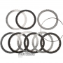 Stahl- und Reibscheibensatz C3 (1-3-5-6-7) Kupplung GM 8L90 24259243, 24271904 - 4 Reibscheiben (Gesamtdicke des Satzes 25,50 mm)