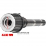 Eingangswelle ALLISON 1000 29539506 - Wellenlänge 346 mm, 25 Zähne (Außen-Ø 32,25 mm) / 34 Zähne (Außen-Ø 69,85 mm), für Nadellager 43,80 mm