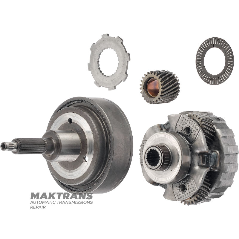 Planetengetriebe OVERDRIVE FORD A4LD, 4R44E, 4R55E, 5R55E — 3 Satelliten (25 mm), 24 mm Hauptstrahl (36,85 mm Durchmesser), 72 mm Hauptstrahl (115,50 mm Durchmesser), 23 Schlüssellocheinstellungen (Schlüssellochlänge 39 mm)