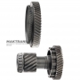 Schrägverzahnungssatz für Differentialantrieb TOYOTA UA80E, UA80F — Antriebsrad 56 Zähne (Außen-Ø 153,80 mm), Zwischenwelle 16 Zähne (Außen-Ø 64,60 mm) / 44 Zähne (Außen-Ø 123,90 mm)