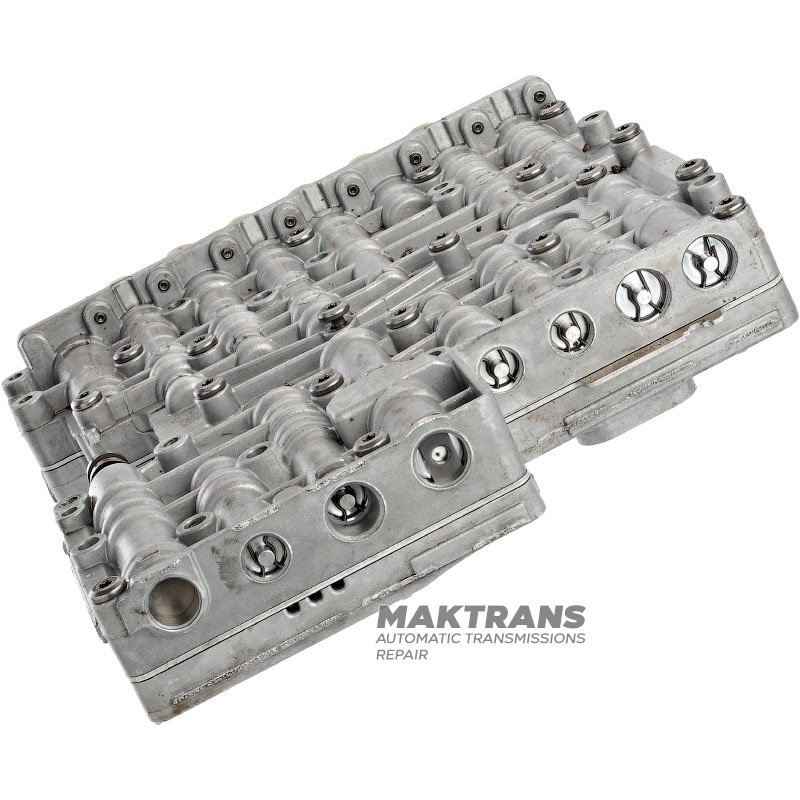 Ventilkörper komplett mit Magnetspulen (gebraucht, ungetestet) FORD 6R60, 6R80 — Trennplatte FL3P-7Z490-CA, Reparatur dieses Ventilkörpers +150 $ zum Preis