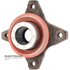 Abtriebswellenflansch FORD 6R60, 6R80 — FL3P-7A021-AC, Bauhöhe 65 mm, 4 Befestigungslöcher (Mitte↔Mitte 85 mm), 31 Keilwellenverzahnung
