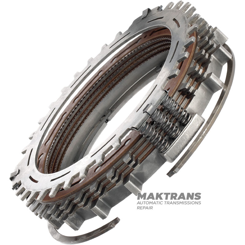 Stahl- und Reibscheibensatz C3 (3-5-R) Kupplung ALLISON 1000 - 4 Reibscheiben (Gesamtdicke des Satzes 36,50 mm), 29542192, 29546701, 29531049, 29535648