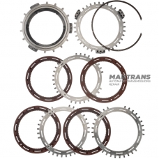 Stahl- und Reibscheibensatz C3 (3-5-R) Kupplung ALLISON 1000 - 4 Reibscheiben (Gesamtdicke des Satzes 36,50 mm), 29542192, 29546701, 29531049, 29535648