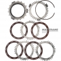 Stahl- und Reibscheibensatz C3 (3-5-R) Kupplung ALLISON 1000 - 4 Reibscheiben (Gesamtdicke des Satzes 36,50 mm), 29542192, 29546701, 29531049, 29535648