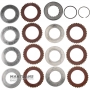 C1 Kupplung ALLISON 1000 Stahl- und Reibscheibensatz - 7 Reibscheiben (Gesamtsatzdicke 40,20 mm), 29538468, 29530314