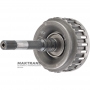 Überholte FORWARD Kupplungstrommel (leer, ohne Kolben und Scheiben) TOYOTA AC60E, AC60F - 20 Keilwellen (Außen-Ø 21,30 mm), Gesamthöhe 233 mm, Schaftlänge 185 mm