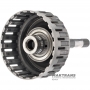 Überholte FORWARD Kupplungstrommel (leer, ohne Kolben und Scheiben) TOYOTA AC60E, AC60F - 20 Keilwellen (Außen-Ø 21,30 mm), Gesamthöhe 233 mm, Schaftlänge 185 mm