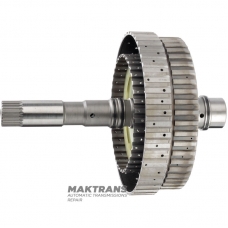 Planetengetriebe AISIN WARNER AWF8G45 - 23 Keilwellen (Außen-Ø 24,30 mm), Gesamtwellenlänge 214 mm