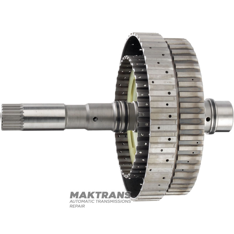 Planetengetriebe AISIN WARNER AWF8G45 - 23 Keilwellen (Außen-Ø 24,30 mm), Gesamtwellenlänge 214 mm