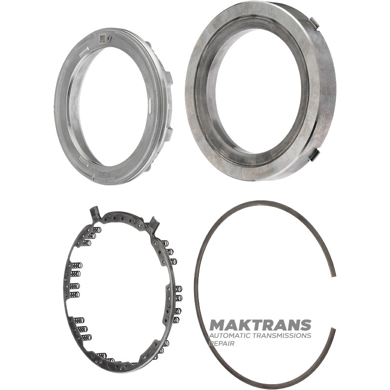 Kolben mit Rückholfeder Nr.1 Bremse TOYOTA AC60E, AC60F 3560871010, 356210K010, 3569871010 — (Aluminiumkolben Höhe 27,65 mm, Außen-Ø 157,05 mm, Innen-Ø 118,25 mm)
