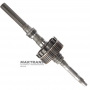 Abtriebswelle, hinteres Planetengetriebe (4 Satelliten, 19 Zähne) TOYOTA / LEXUS A750E, A760E — Abtriebswellenlänge 272 mm (Länge des verzahnten Teils 140 mm), 23 Keile (Außen-Ø 30,40 mm)