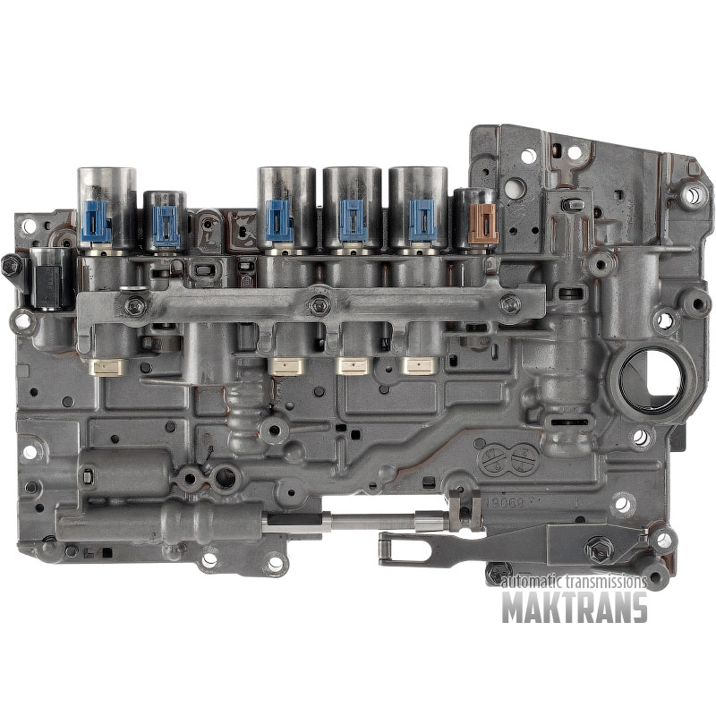 Ventilkörper komplett mit Magnetspulen TOYOTA / LEXUS AC60E, AC60F — aus gebrauchtem Getriebe ausgebaut (ungeprüft) mit Kennzeichnung 3501004280
