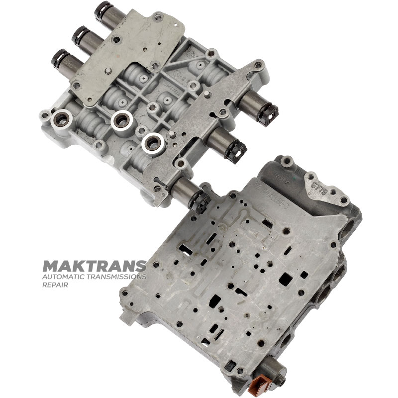 Ventilkörper montiert mit Magnetspulen ALLISON 4000 Serie - Trennplatte HD 29542933-D, 29542822, 29544297