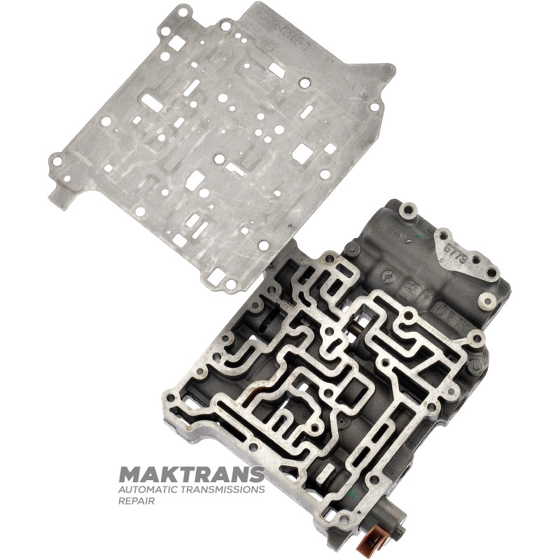 Ventilkörper montiert mit Magnetspulen ALLISON 4000 Serie - Trennplatte HD 29542933-D, 29542822, 29544297