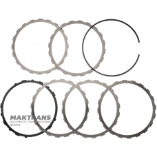 Stahlfelgensatz B08 Brake Mercedes-Benz 725.0, AMG, A7252720037 - 4 Stahlfelgen (Satzstärke 1,80 mm), 1 Stahlfelge (Stärke 4 mm)
