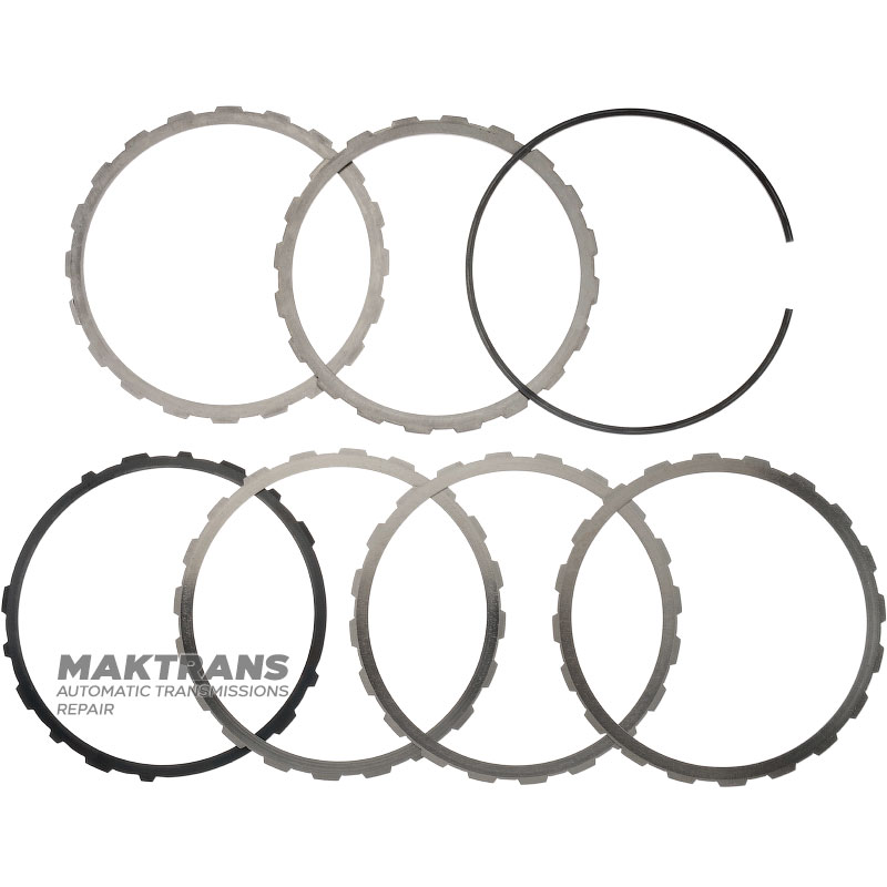 Stahlfelgensatz B08 Brake Mercedes-Benz 725.0, AMG, A7252720037 - 4 Stahlfelgen (Satzstärke 1,80 mm), 1 Stahlfelge (Stärke 4 mm)