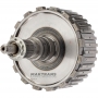 K27 Kupplungstrommel und Abtriebswelle (2WD) Mercedes-Benz 725.0 - (Gesamthöhe 198 mm, 30 Keilwellen (Außen-Ø 31,65 mm), 3 Reibscheiben)
