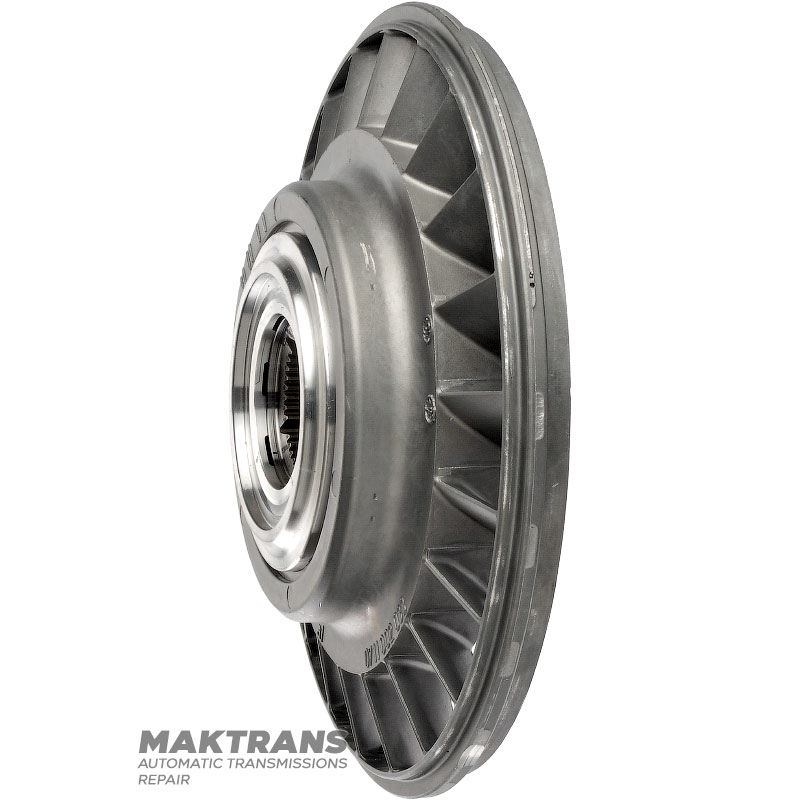 Reaktorrad des Drehmomentwandlers ZF 8HP55A AUDI 4.0 TFSI, 1087322223 (N140), 0BK323571G — 0711002033 (Außen-Ø 194,10 mm)