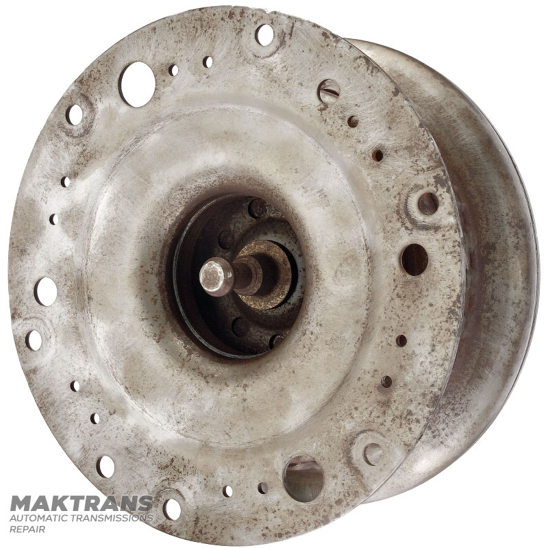 Vorderdeckel des Drehmomentwandlers ZF 8HP55A AUDI 4.0 TFSI, 1087322223 (N140), 0BK323571G — (Außen-Ø des Führungszapfens 20,95 mm)