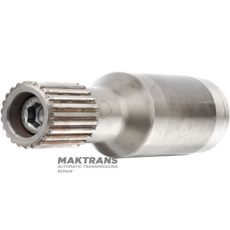 4WD DODGE 722.6 Ausgangswellenadapter - 155 mm Länge, 23 Splines außen (Ø 31,05 mm außen), 30 Splines innen