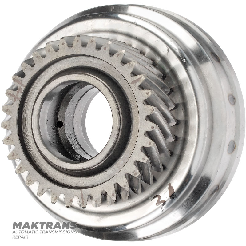 Trommel (restauriert) Starttrommel SUBARU TR690 31472AA140 (leer, ohne Scheiben) - 31 Zähne (Außen-Ø 78,05 mm)