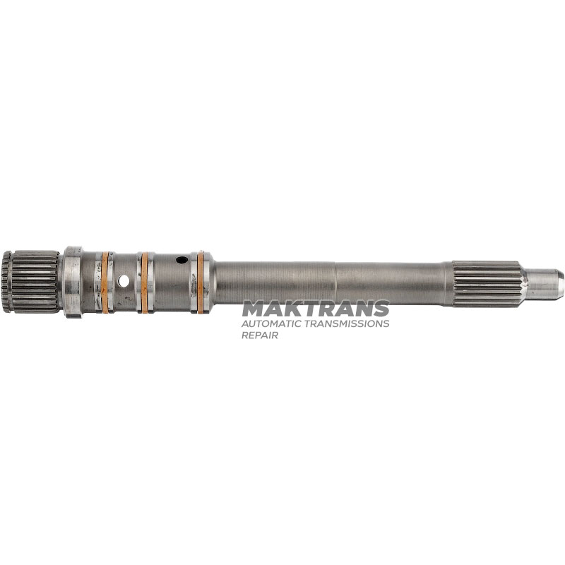 Eingangswelle (mit neuer Buchse) DODGE CHRYSLER 62TE 68004290AA - Wellenlänge 221,50 mm, 21 Keile (Außen-Ø 19 mm) / 31 Keile (Außen-Ø 25,05 mm)