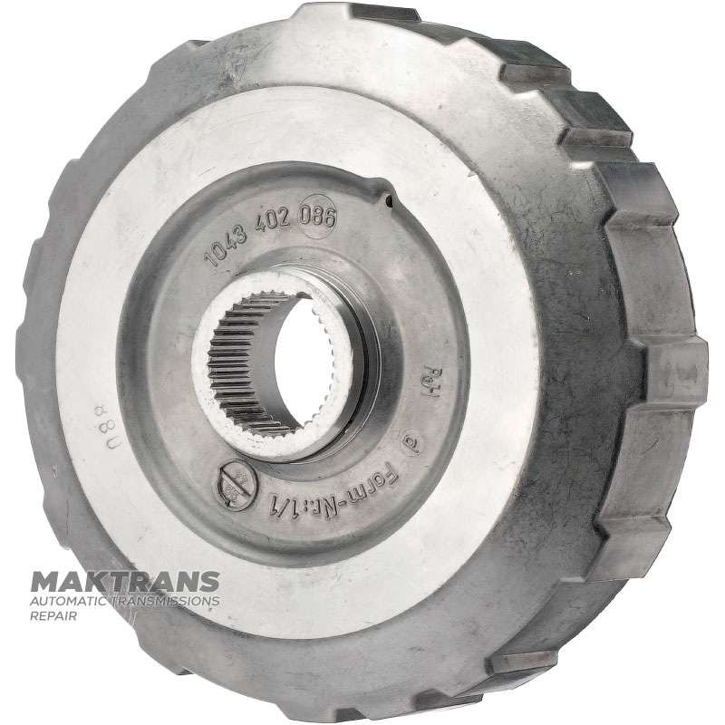 Trommel DIREKT (B) Kupplung ZF 4HP22, 4HP24 — 1043402086, leer, ohne Lamellen (für 5 Reibscheiben)