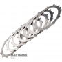 Stahlradsatz DIRECT (B) Kupplung ZF 4HP22, 4HP24 - 24231209825, 1043302021, 5 Stahlräder (Dicke 1,80mm)