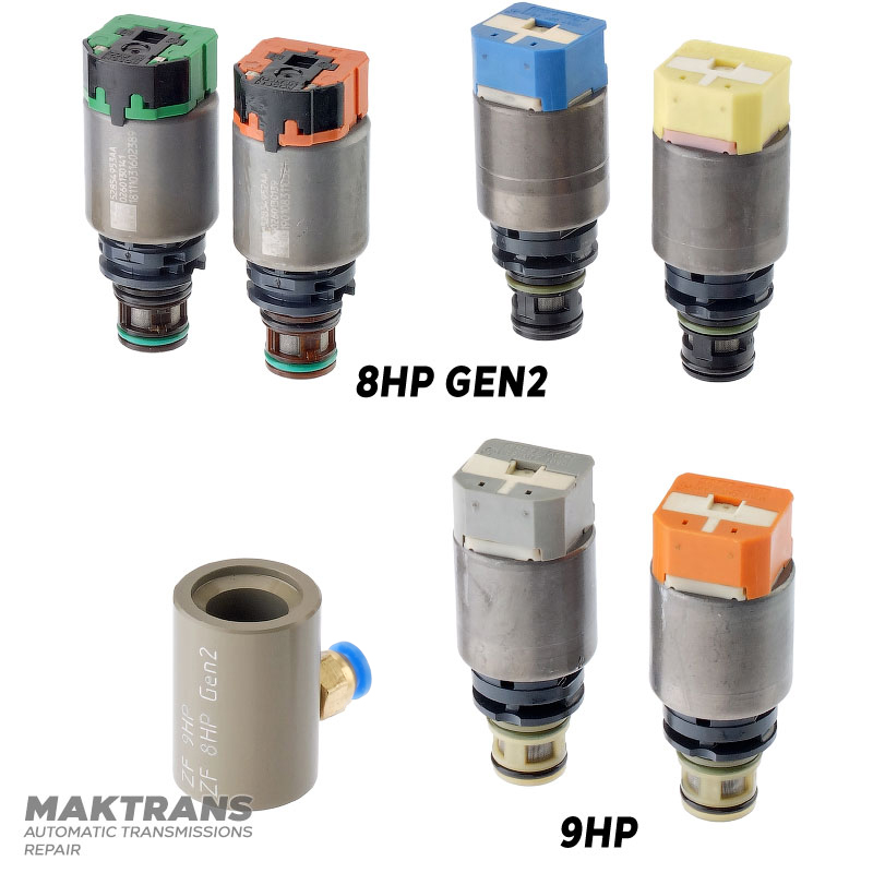 Prüfkit für Magnetventile ZF 8HP (Gen 1 & Gen 2) ZF 9HP 845RE 850RE