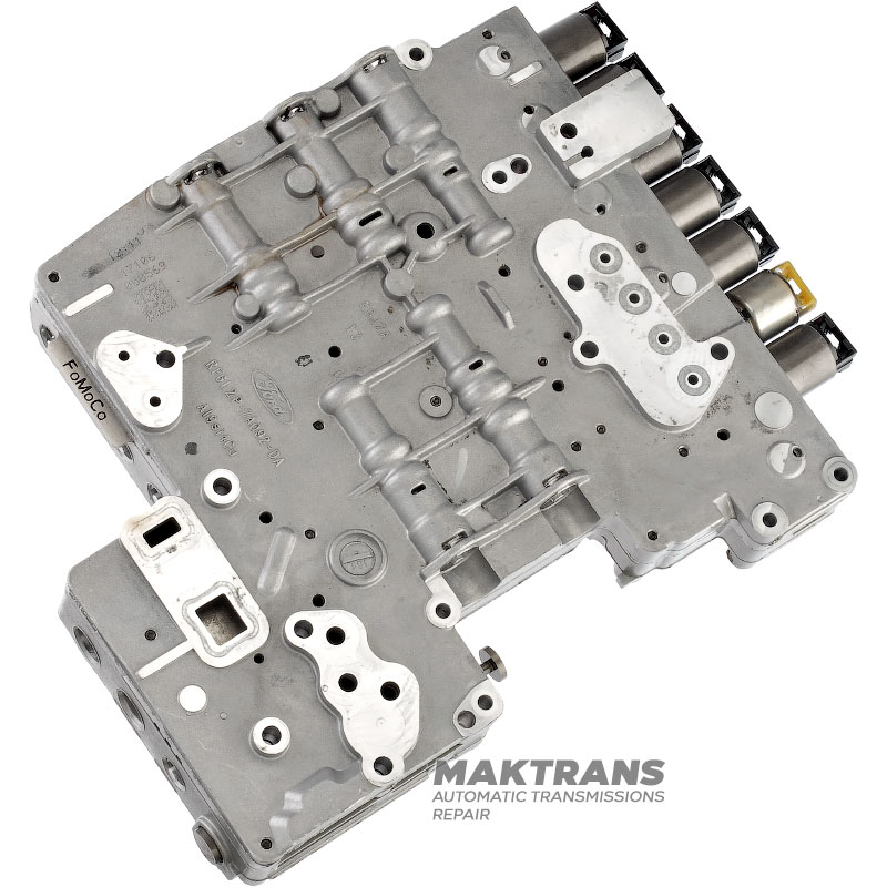 Ventilkörper komplett mit Magnetspulen (nicht restauriert) FORD 6R60, 6R75, 6R80 — Trennplatte 6L2P-7Z490-FB