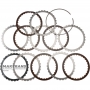 Trommelkupplung A / vorderes Planetengetriebe (4 Ritzel) FORD 6R60 6R75 6R80 – 5 Reibscheiben (Gesamtdicke des Kits 26 mm)
