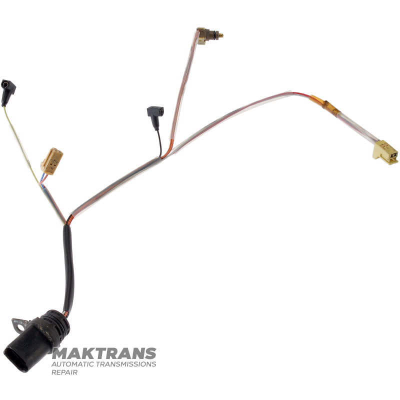 Verkabelung für Hydraulikeinheit AISIN WARNER TR-60SN, VAG 09D — 8 Pins (Temperatursensor, zwei Anschlüsse für Drucksensoren), 95532536301, 09D927363D