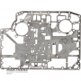 ALLISON 4000 Hydraulikblock-Trennplatte — HD2917-C
