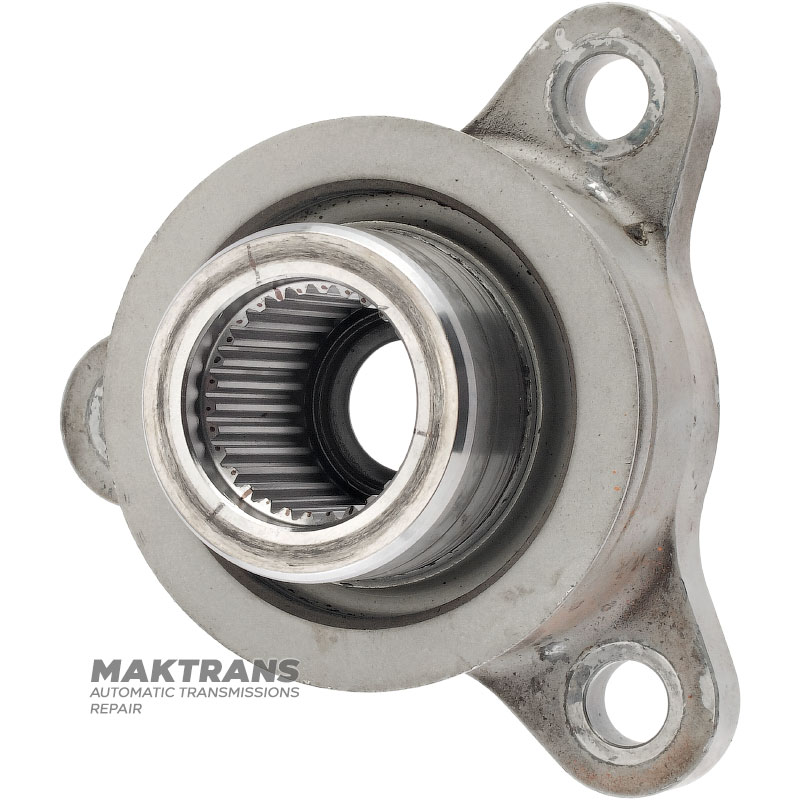 BorgWarner BW4440 Verteilergetriebe-Hinterflansch, 68055339AA, 68055339AA – 3 Befestigungslöcher (Innen-Ø 12,20 mm), 30 Keile, (CHRYSLER 300 V6 3,6 l, 845RFE-Getriebe)