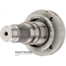 BorgWarner BW4440 Verteilergetriebe-Vorderflansch, 68055317AA – 4 Befestigungslöcher (8,25 mm Innen-Ø), 34 Keile (34,75 mm Außen-Ø), (CHRYSLER 300 V6 3,6 l, 845RFE-Getriebe)